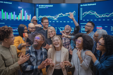 Illustration de l'impact du no-code sur la motivation et la satisfaction des équipes en entreprise