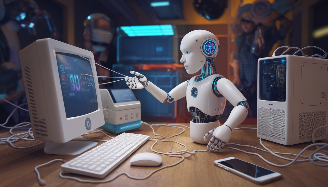 IA et emploi - collaboration homme machine