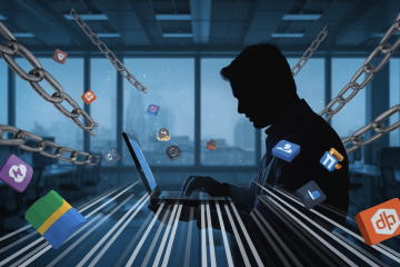 Illustration représentant les risques liés au Shadow IT en entreprise